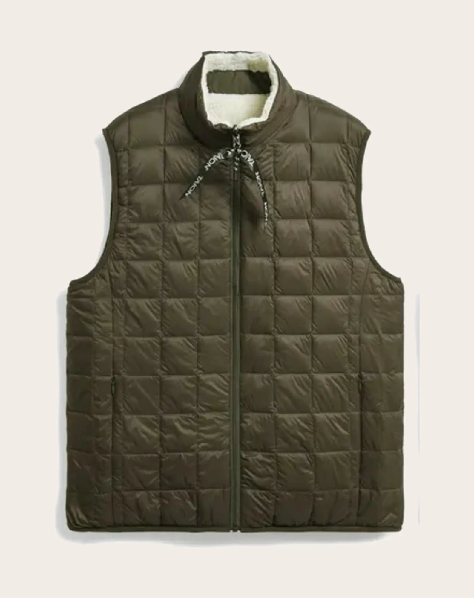 Taion - Gilet Sans Manches Réversible R/S Soft Boa-Light Down HI