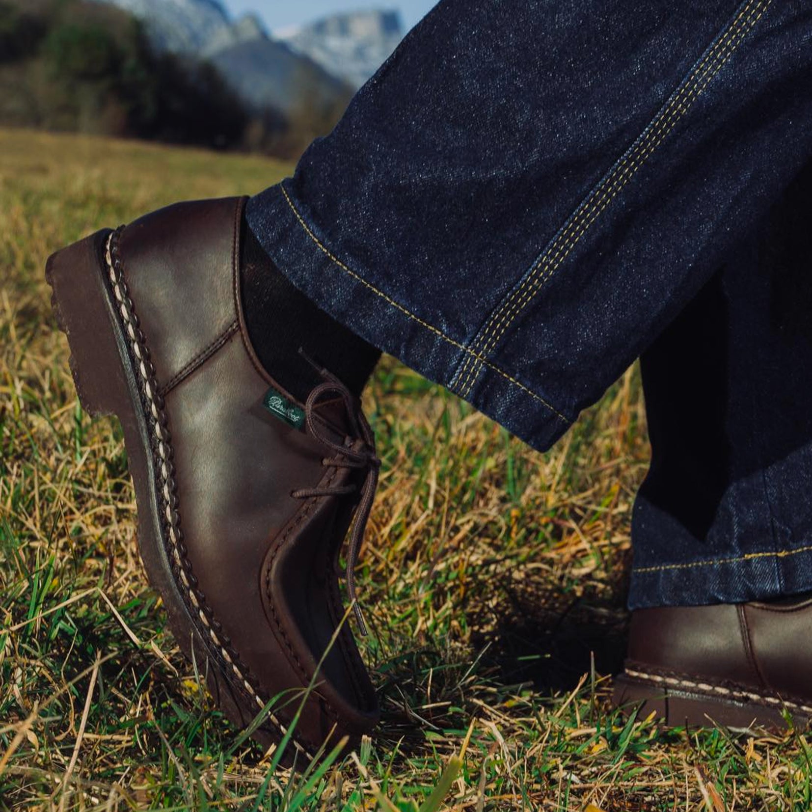 【未使用】Paraboot×Apres Seize“Bastille”8 1/2 Paraboot : le luxe tranquille du savoir-faire français